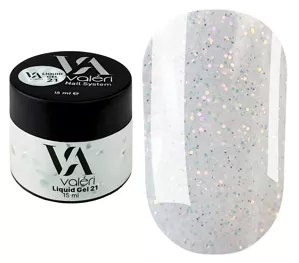 Гель рідкий для укріплення нігтів 15 мл №021 Liquid Gel VALERI